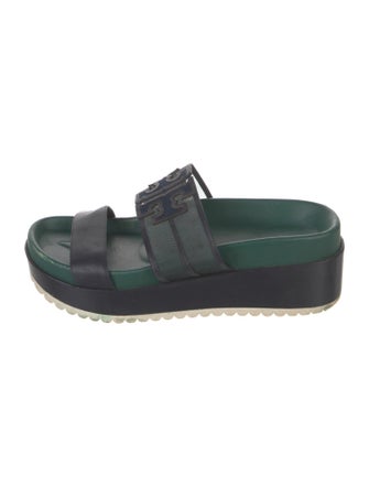 Tory Burch Leather Slides