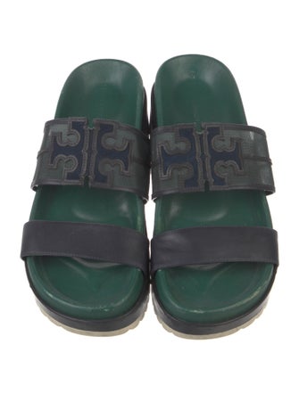 Tory Burch Leather Slides