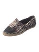 Tory Burch Tweed Pattern Espadrilles
