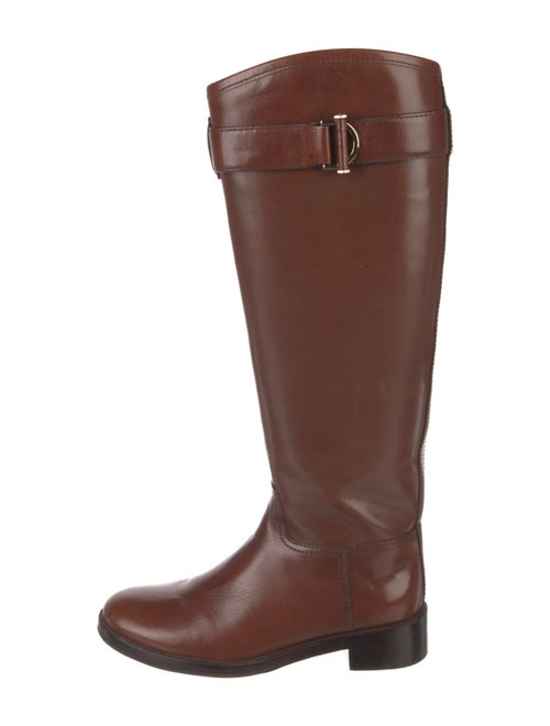 Tory Burch Leather Riding Boots