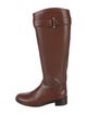 Tory Burch Leather Riding Boots