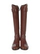 Tory Burch Leather Riding Boots