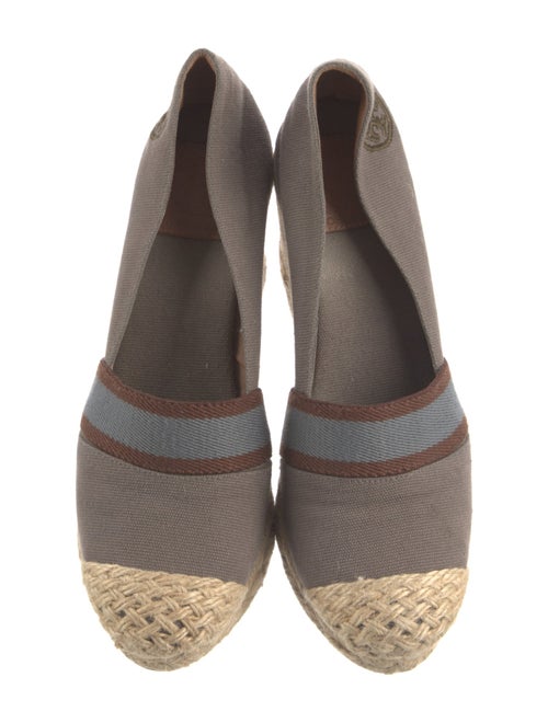 Tory Burch Canvas Printed Pumps