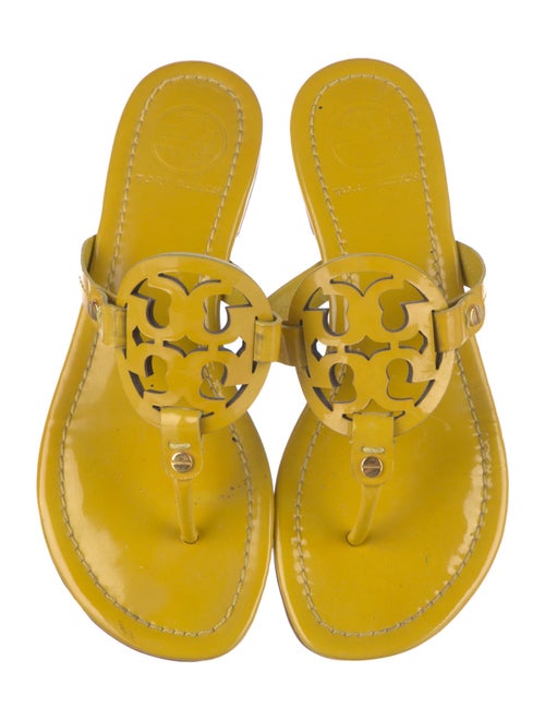 Tory Burch Patent Leather Slides