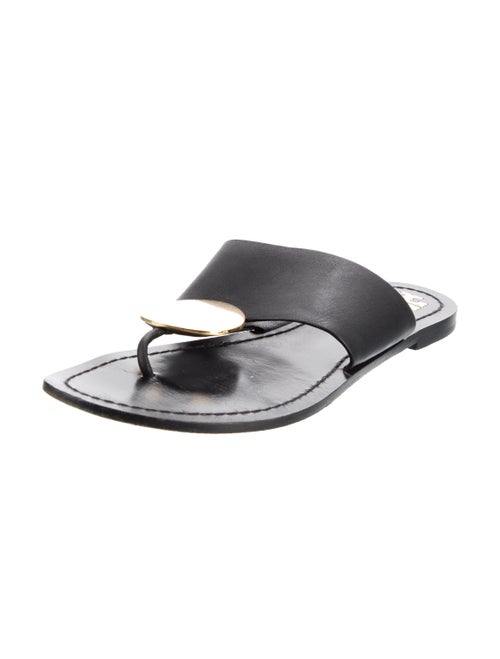 Tory Burch Leather Slides