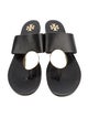 Tory Burch Leather Slides