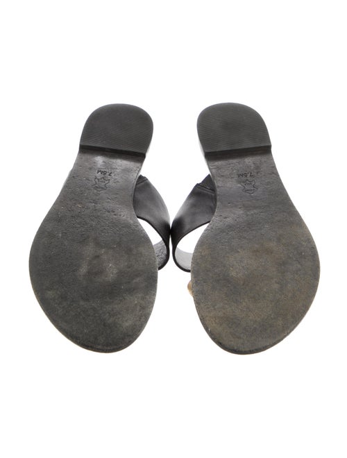 Tory Burch Leather Slides