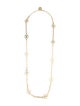Tory Burch Large Clover Station Necklace