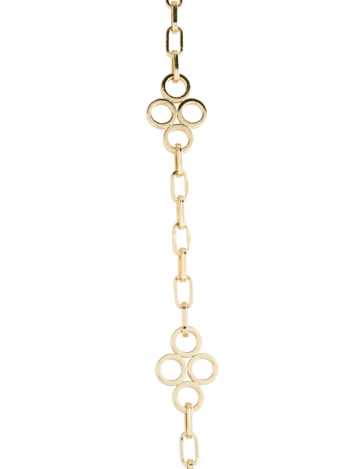 Tory Burch Large Clover Station Necklace