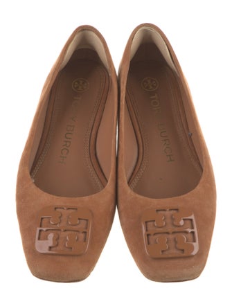 Tory Burch Suede Ballet Flats