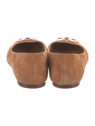 Tory Burch Suede Ballet Flats