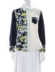 Tory Burch Silk Printed Button-Up Top