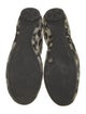 Tory Burch Patent Leather Animal Print Ballet Flats