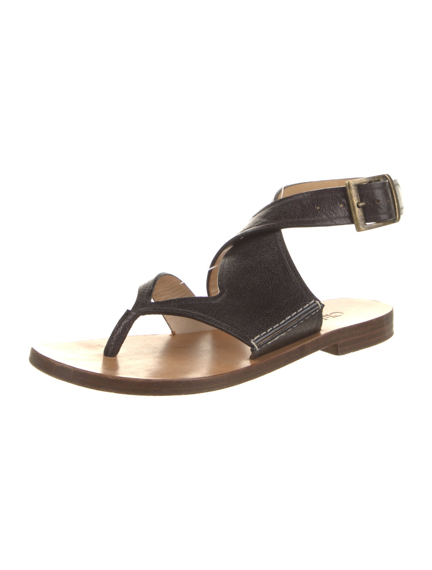 Tory Burch Leather Slingback Sandals
