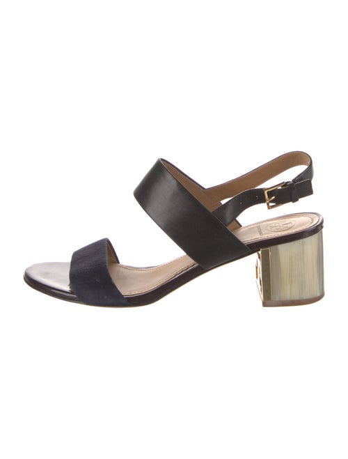 Tory Burch Leather Slingback Sandals