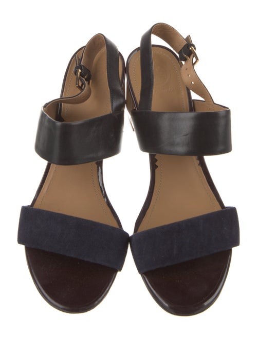 Tory Burch Leather Slingback Sandals