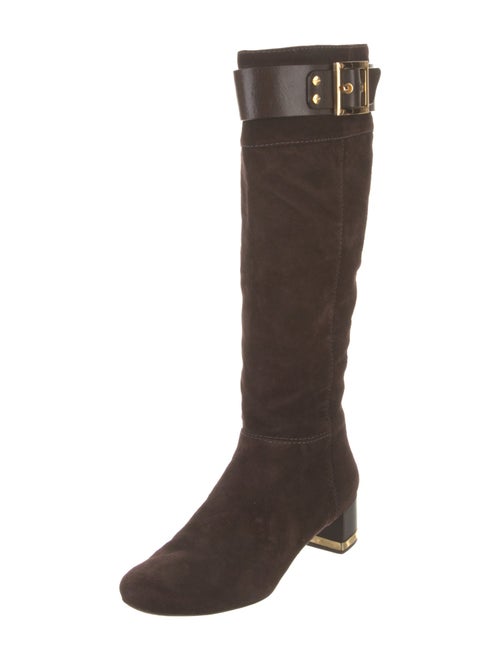 Tory Burch Suede Riding Boots