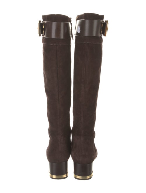 Tory Burch Suede Riding Boots