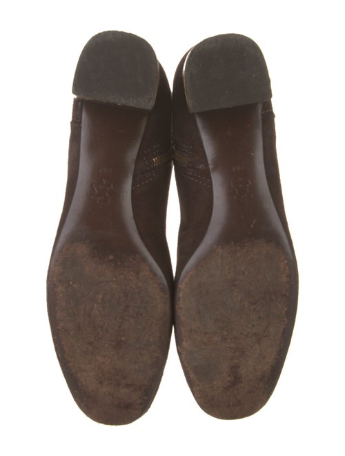 Tory Burch Suede Riding Boots