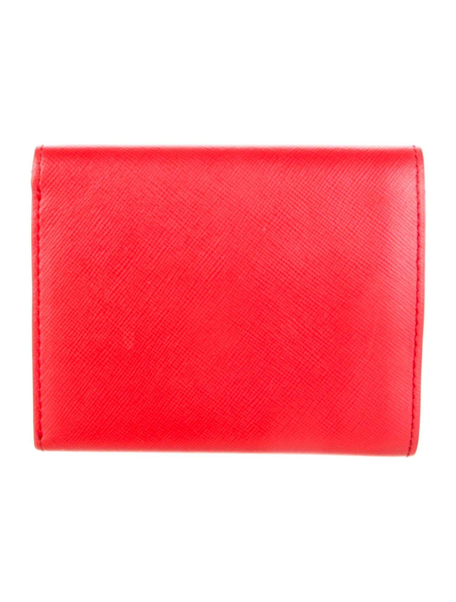 Tory Burch Saffiano Leather Compact Wallet