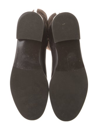 Tory Burch Suede Leather Trim Embellishment Riding Boots