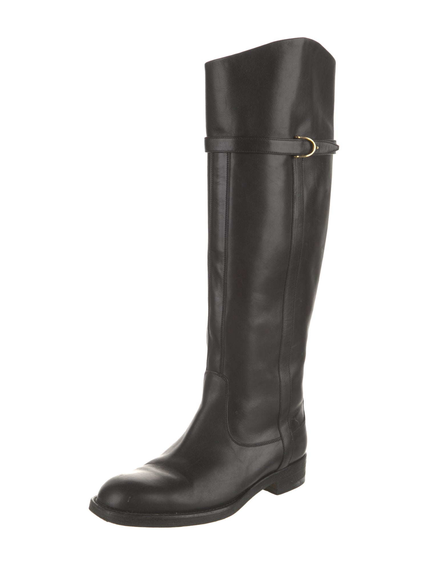 Tory Burch Leather Riding Boots