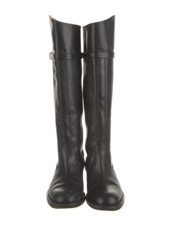 Tory Burch Leather Riding Boots