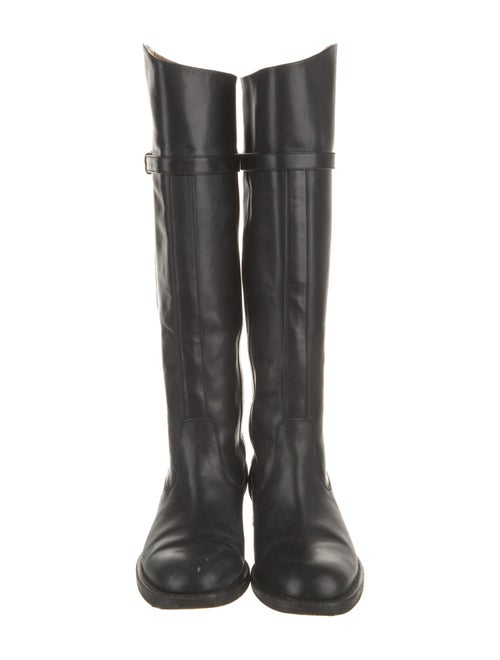 Tory Burch Leather Riding Boots