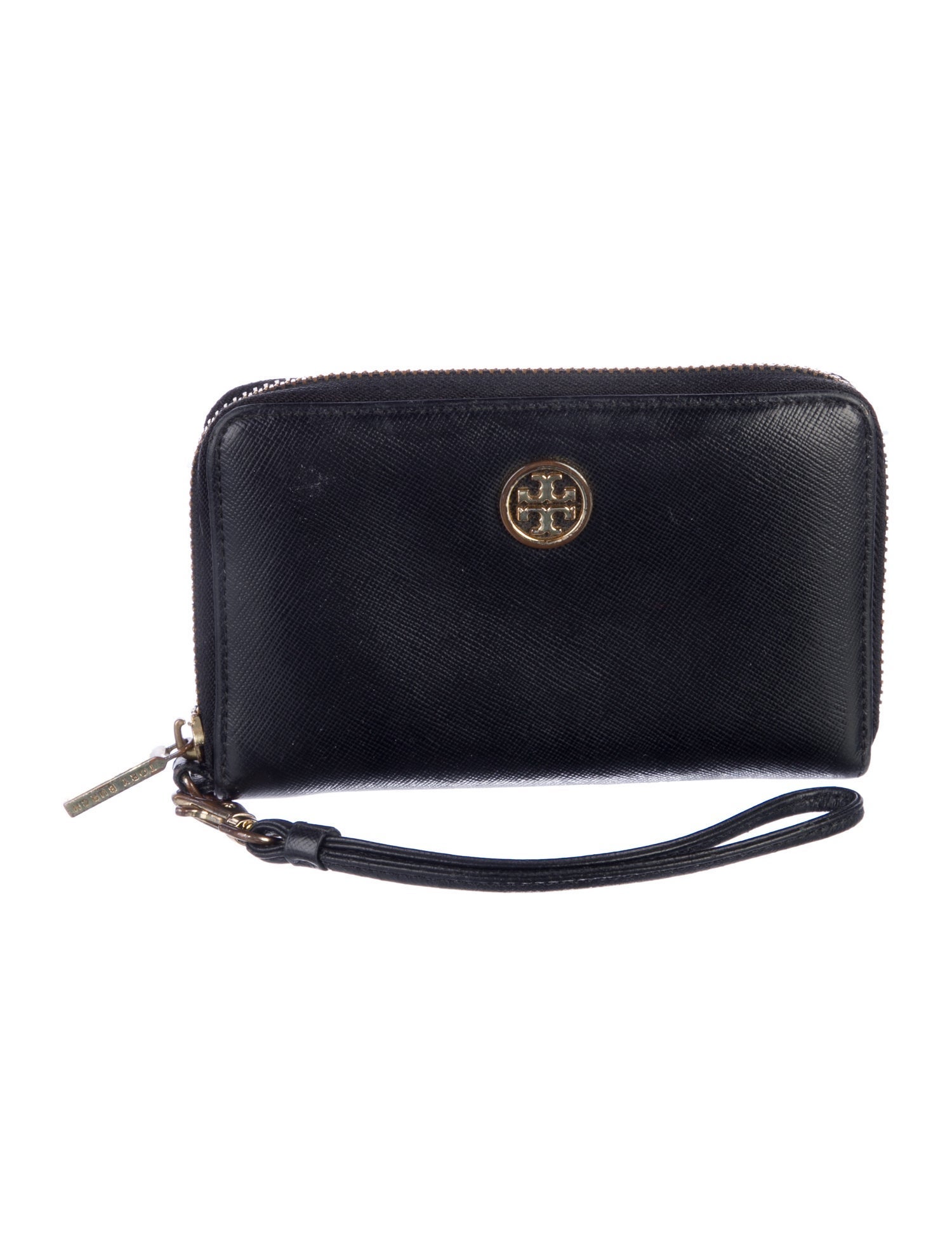 Tory Burch Leather Wristlet