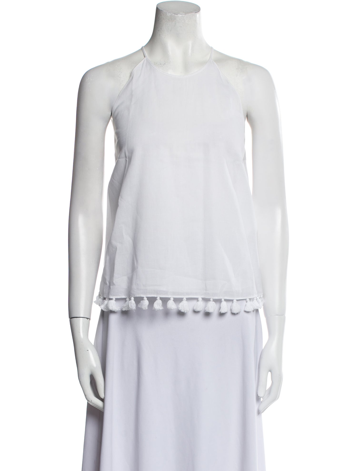 Tory Burch Crew Neck Sleeveless Top