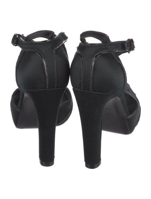 Tory Burch Satin T-Strap Pumps