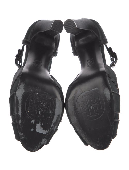 Tory Burch Satin T-Strap Pumps