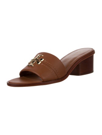 Tory Burch Leather Slides