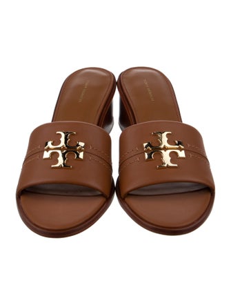 Tory Burch Leather Slides