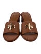 Tory Burch Leather Slides