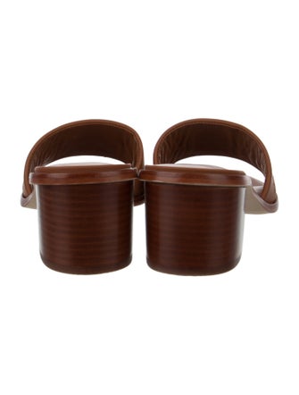 Tory Burch Leather Slides