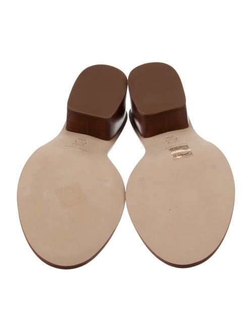 Tory Burch Leather Slides