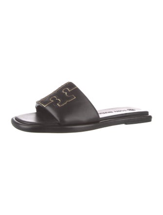 Tory Burch Leather Slides