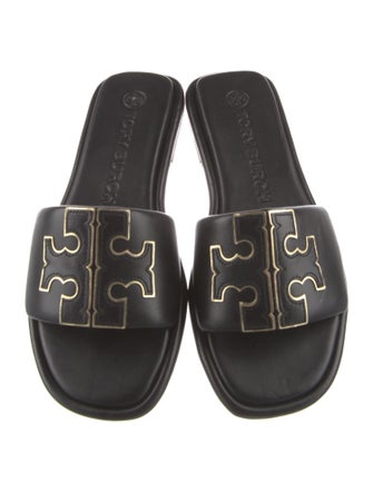 Tory Burch Leather Slides