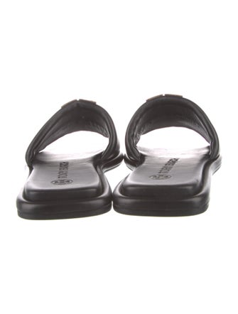 Tory Burch Leather Slides