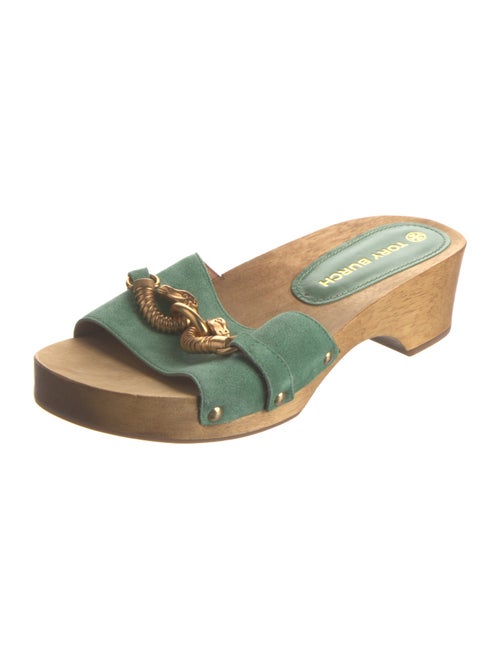 Tory Burch Suede Slides