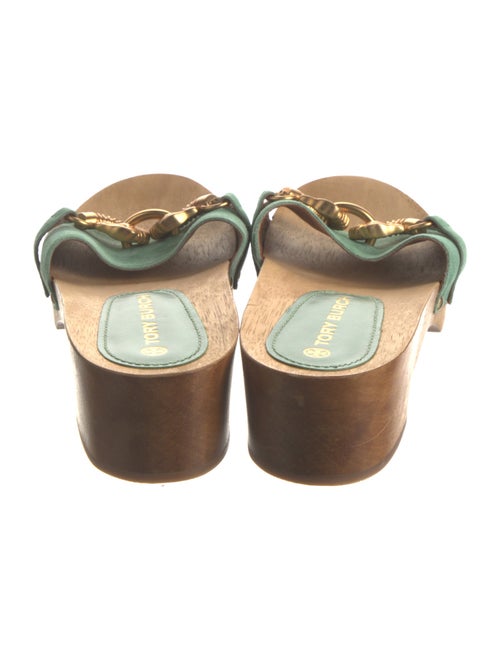 Tory Burch Suede Slides