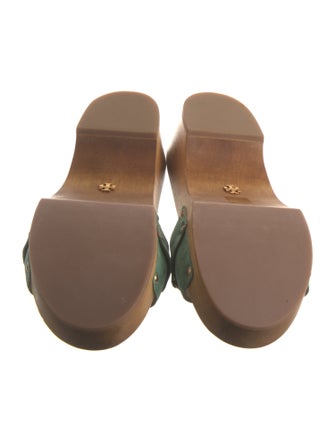 Tory Burch Suede Slides
