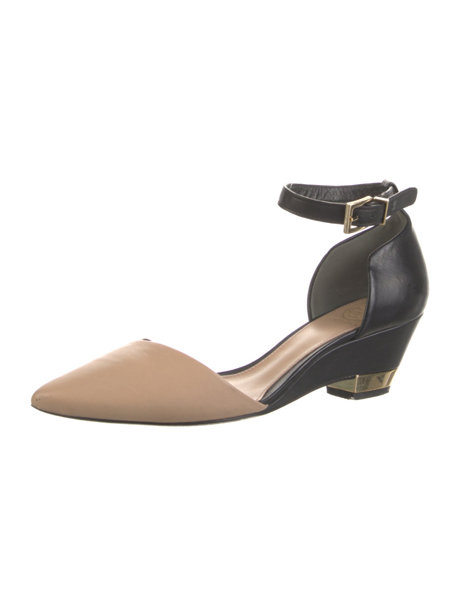 Tory Burch Leather D'Orsay Pumps