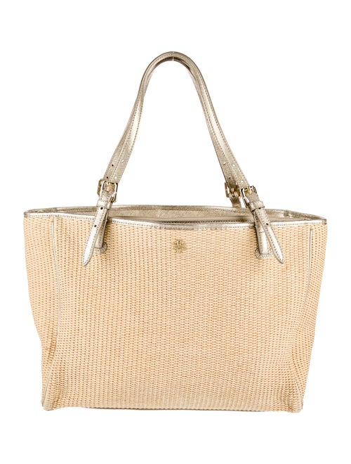 Tory Burch Raffia Tote