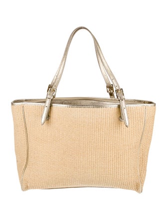 Tory Burch Raffia Tote