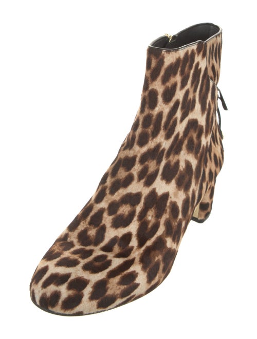 Tory Burch Ponyhair Animal Print Boots
