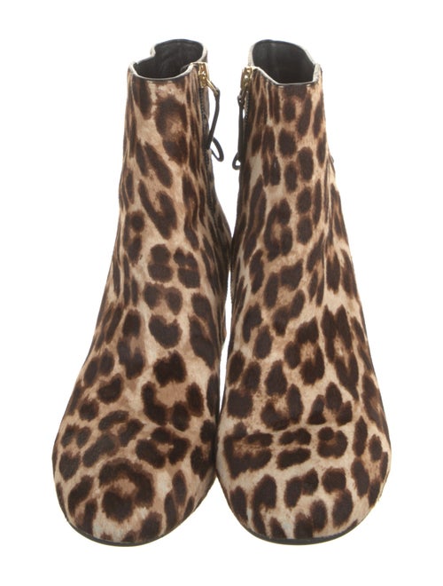 Tory Burch Ponyhair Animal Print Boots