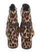 Tory Burch Ponyhair Animal Print Boots