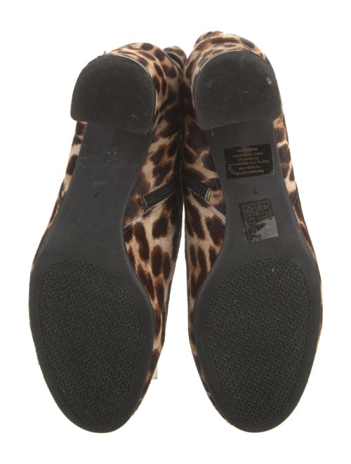 Tory Burch Ponyhair Animal Print Boots